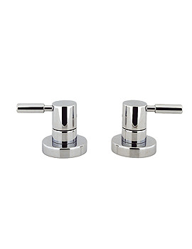 Crosswater Design Deck Mounted Panel Valves Pair | DE350DC