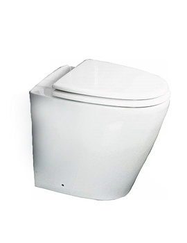 RAK Ella Back To Wall WC With Toilet Seat 530mm