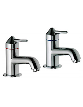 Image of Aqualisa Axis Basin Taps Chrome | AX0211