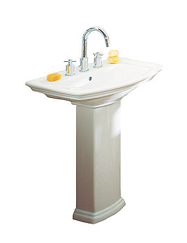 RAK Washington Full Pedestal Basin 650mm Wide
