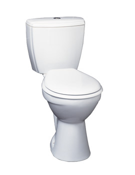 RAK Amy Dual Flush Close Coupled WC With Toilet Seat 660mm