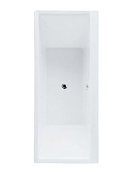 RAK Evolution Easyflow Double Ended Acrylic Bath 1750mm x 750mm