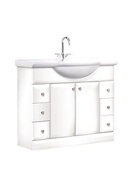 Roper Rhodes Mirage 1000mm Vanity Unit And Basin | MRB10W | BT1050W