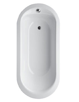 Bette Pur Oval Super Steel Bath 1850 x 850mm | BETTE8761