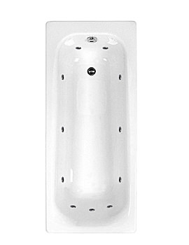 Carron Britannia Victoria 11 Jet Whirlpool Bath 1700 x 700mm