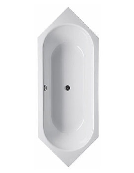 Bette Starlet Hexagonal Super Steel Bath 2000 x 750mm | BETTE2060