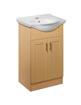 Roper Rhodes New England White Base Unit And Basin 500mm | NVB5W