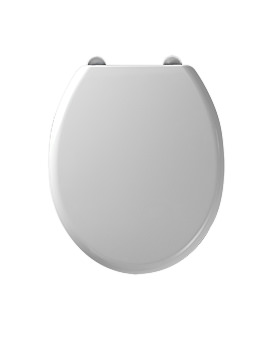 Roper Rhodes Curve Thermoset Plastic Toilet Seat | 8402WSC | 8402WS