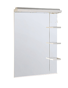 Roper Rhodes New England Mirror With Shelves And Canopy 700mm | NSC7W