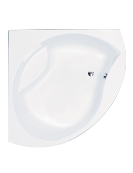 Carron Tranquility Corner Bath 1300 x 1300mm | CACTR135PA