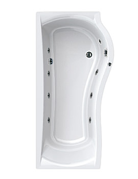 Aquaestil Da Vinci 8 Jets Whirlpool Bath 1700 x 850mm
