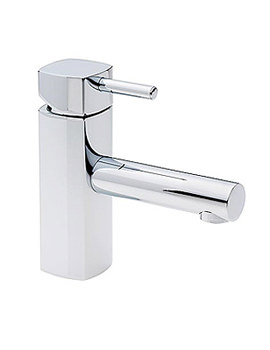 Tre Mercati Kubic Mono Basin Mixer Tap With Pop Up Waste | 67060
