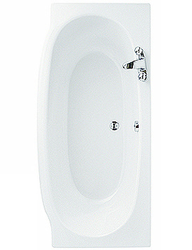 Adamsez Bow Double Ended Bath 1700 x 800mm | BOW