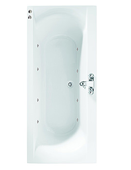 Adamsez Sona 8 Jets Whirlpool Bath 1700 x 750mm