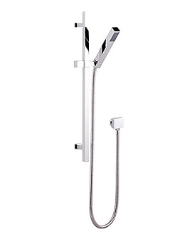 Hudson Reed Kubix Slider Rail Kit Chrome | A3181