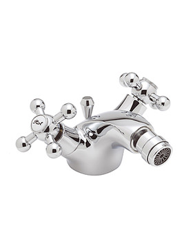 Sagittarius Fantasy Monobloc Bidet Mixer Tap With Pop-Up Waste