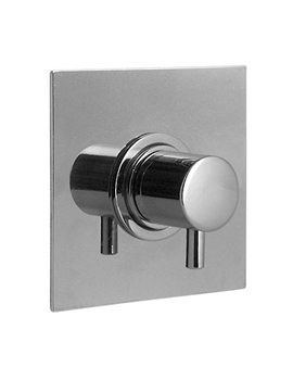 Vado Zoo Wall Mounted Concealed Stop Valve Inc Plate | ZOO-143/SQ-3/4