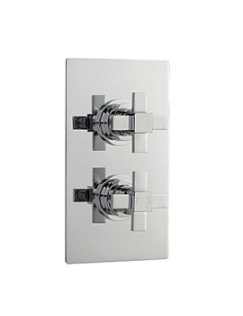 Home Of Ultra Mantra Concealed Thermostatic Twin Shower Valve | A3054