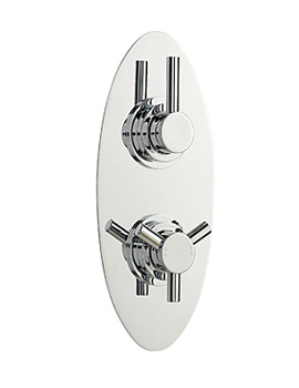 Home of Ultra Horizon Thermostatic Twin Shower Valve