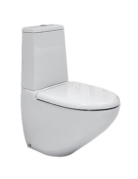 RAK Reserva Dual Flush Close Coupled WC With Toilet Seat 640mm