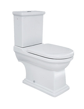 RAK Empire Dual Flush Close Coupled WC With Toilet Seat 690mm