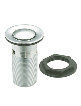 Deva Solid 1 And Quarter Inches Press Top Basin Waste | PTW303/017