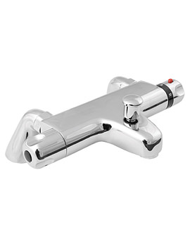 Dynamic Pillar Mounted Thermostatic Bath Shower Mixer Tap | DYN106