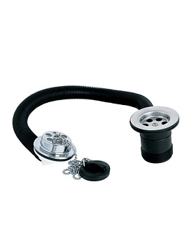 Deva 1 And Half Inches Plastic Body Bath Waste | FOV414
