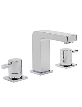 Sagittarius Evolution 3 Hole Basin Mixer Taps | EV/107/C