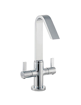 Hudson Reed Clio Cruciform Mono Basin Mixer Tap | MG345