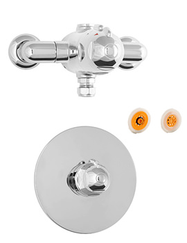 Deva Contemporary Shower Valve With 6 L/Min Regulator | AZ7000SHW/HSR6
