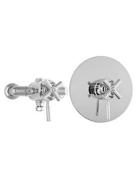 Deva Minimalist Cross And Lever Shower Valve | EN7000SHW