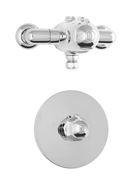Deva Contemporary Thermostatic Shower Valve | AZ7000SHW