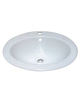 Aqva Pise Inset Basin 500mm