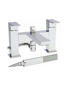Hudson Reed Art Bath Shower Mixer with Shower Kit