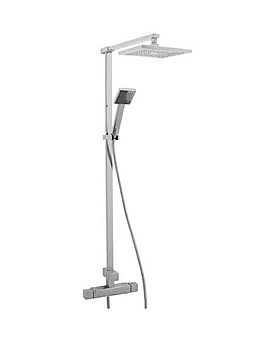 Deva Edge Square Thermostatic Bar Shower Valve | SQ204