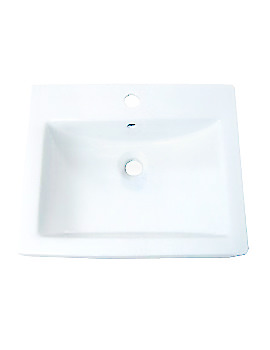 Aqva Elise Square Countertop Basin 525mm