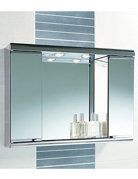 HIB Mini Burga Stainless Steel Bathroom Cabinet 650mm | 1012269