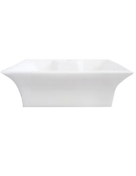 Aqva Atlas Rectangular Countertop Wash Basin - NBV005