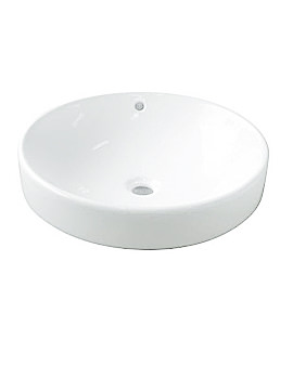 RAK Stafford Circular Countertop Basin 450mm
