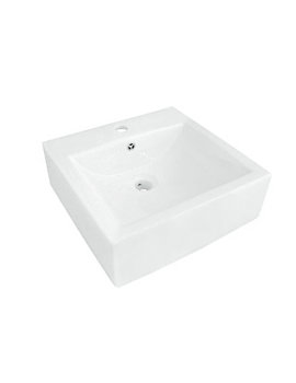 Aqva Clara Square Countertop Basin 475mm