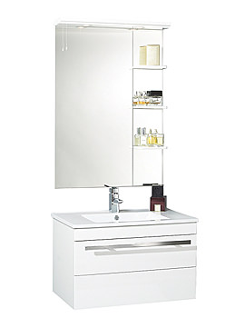 Phoenix Sign Wall Hung Basin And Base Unit Wide 750mm
