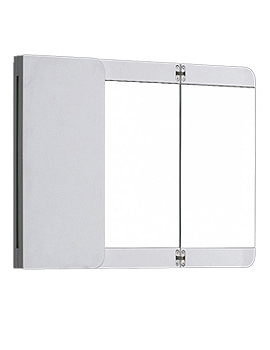 Lauren Italian Antonia Bathroom Folding Mirror
