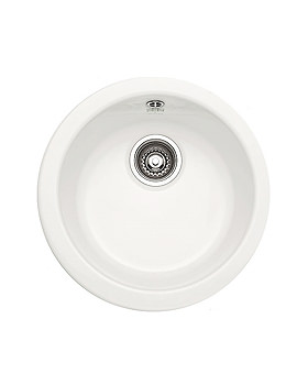Franke Rotondo 1 Bowl Ceramic Kitchen Sink RUK 110