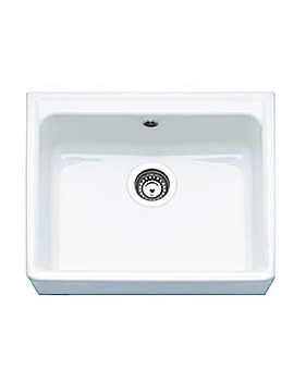 Franke Belfast 1 Bowl Ceramic Kitchen Sink VBK 710 | 130.0049.875