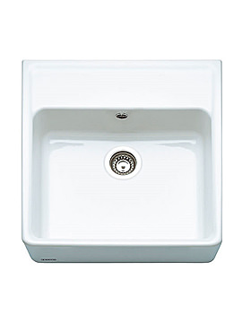 Franke Belfast 1 Bowl Ceramic Kitchen Sink VBK 710-60 | 130.0049.877