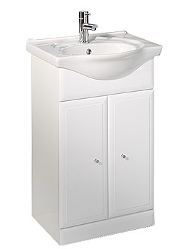 Roper Rhodes Valencia Base Unit And Basin 500mm | VB500W - BT550W