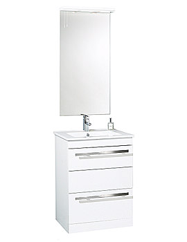 Phoenix Sign Floor Standing Basin And Base Unit 600mm Wide