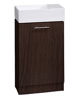 Aqva Valencia Compact Bathroom Vanity Unit 475mm  - VTY041