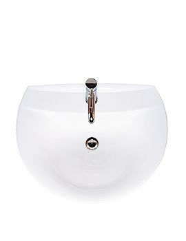 RAK Ella Semi Recessed Basin 520mm Wide